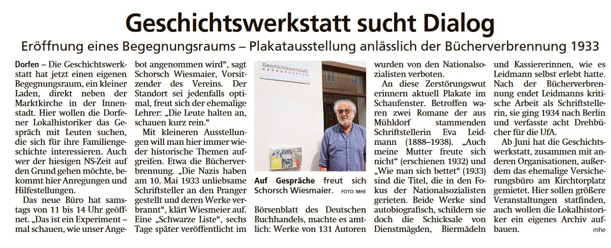 Zeitungsartikel